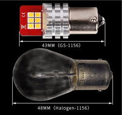 ba15s led bulb detail 03
