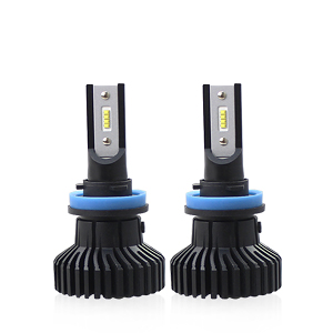 Super bright X5S led headlight kit H4 with ZES chip 24W 6000LM 2 years warranty