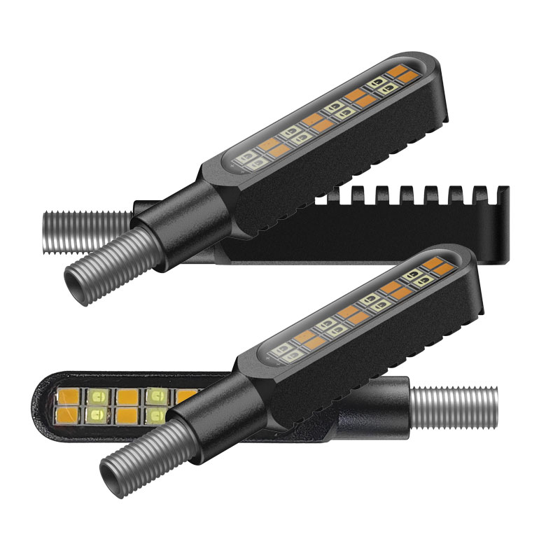 Turn signal indicator Brake light DRL 2835 SMD 16Pcs LED Yellow or White