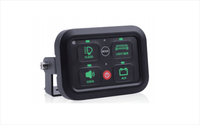 Switch Panel System - 4 Gang  (4 Circuits) - Bluetooh App Control