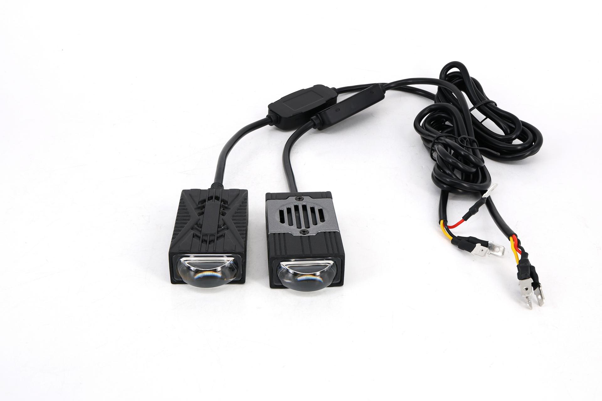 Dual-Lens LED Front Grille Light Kit for Trucks, SUVs & Off-Road Vehicles