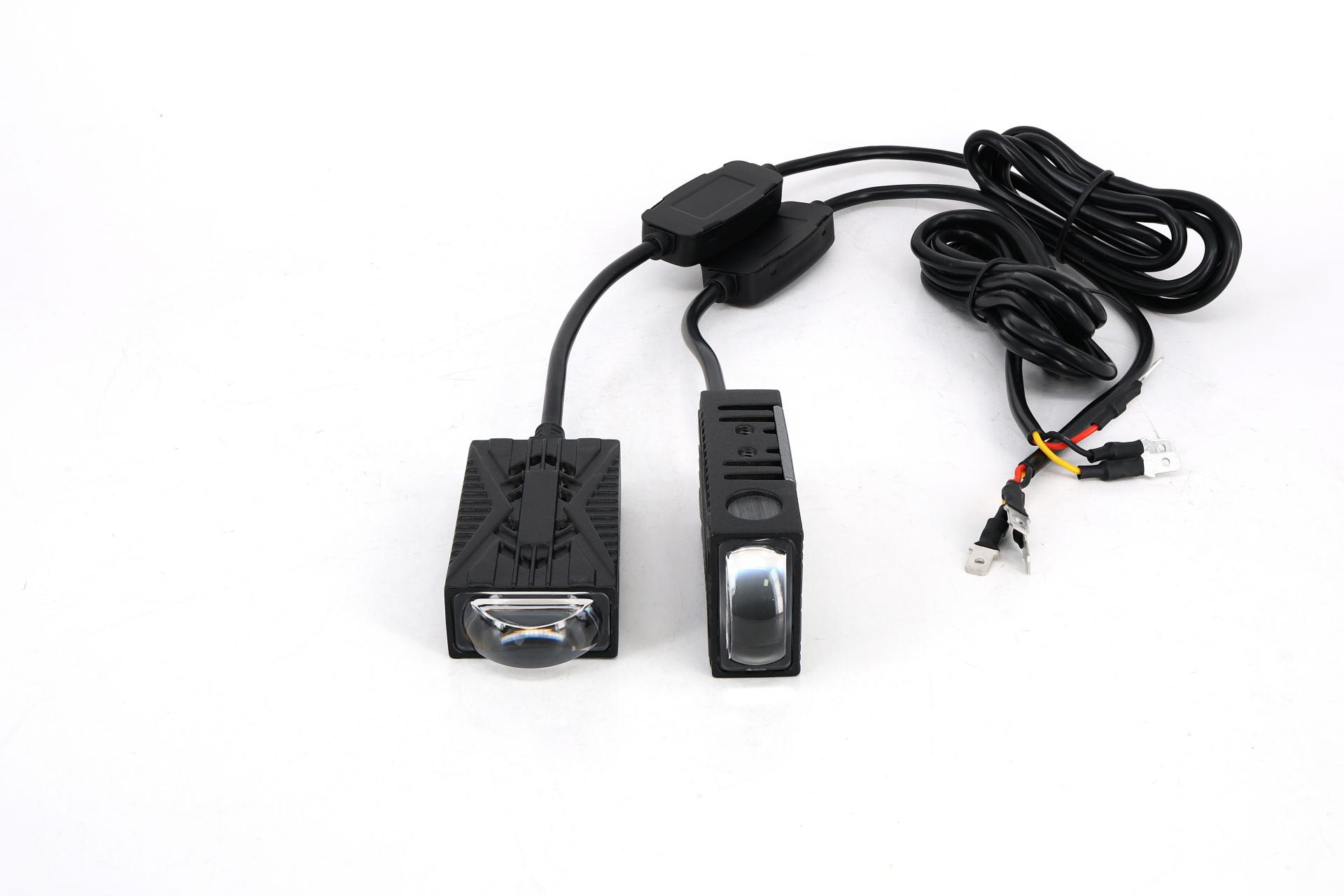 Dual-Lens LED Front Grille Light Kit for Trucks, SUVs & Off-Road Vehicles